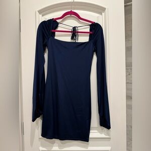 Lucky In The Sky Long Sleeve Mini Dress